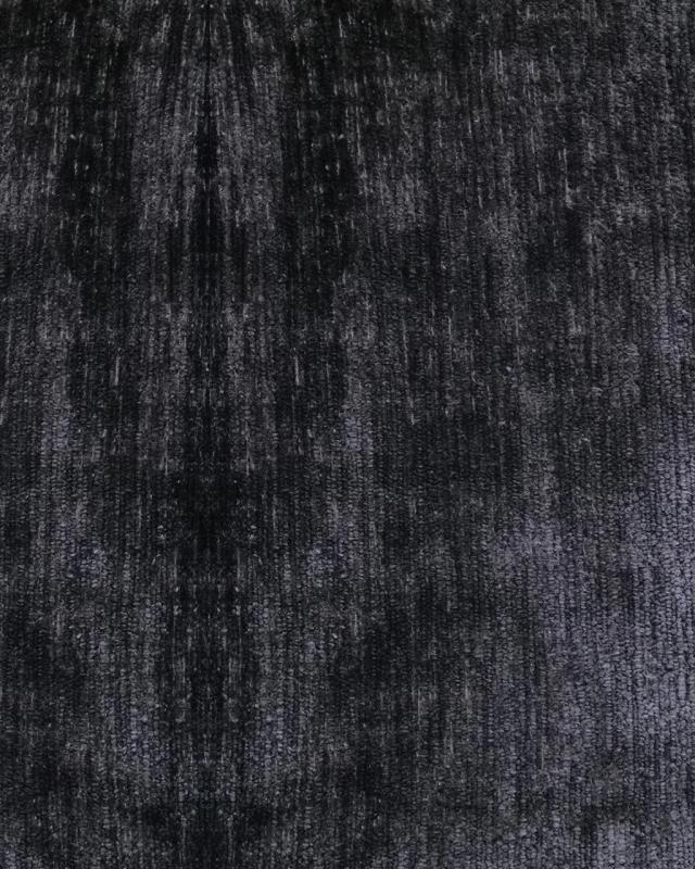 Gloria Premium Chenille Upholstery Fabric – Licorice Black