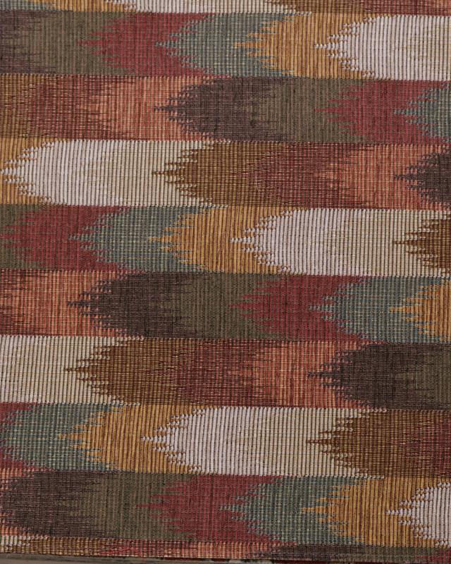 Heritage Patchwork Woven Upholstery Fabric