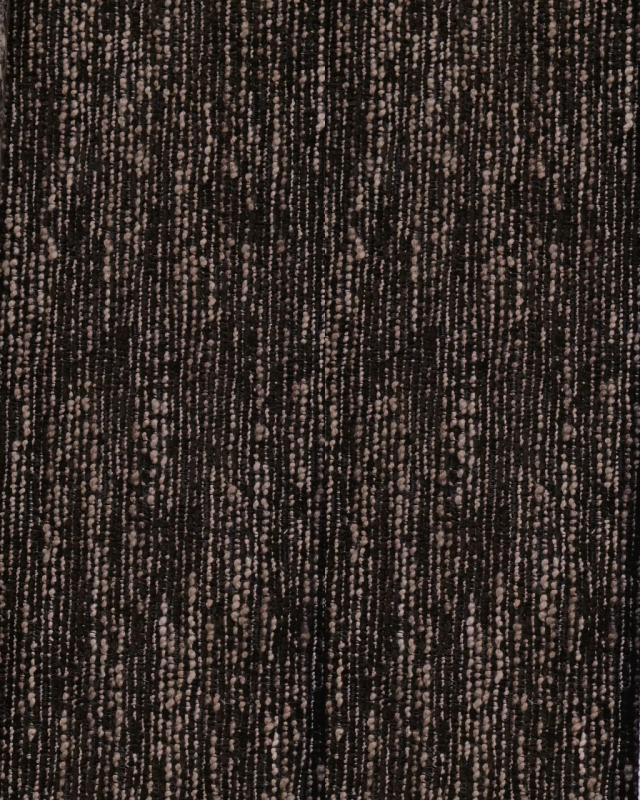 Dash Premium Bouclé Upholstery Fabric – Black Pearl