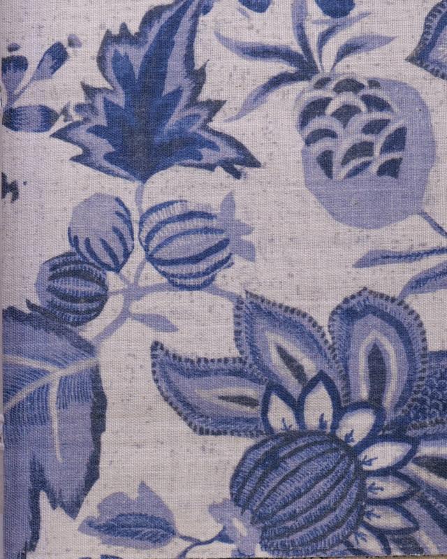 Heritage Floral Printed Upholstery Fabric