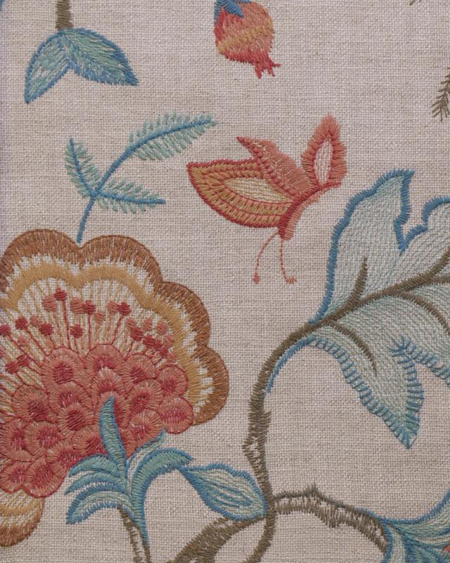 Samode Cottage Upholstery Fabric – Spice